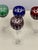 Green Ajka Crystal Marsala Hand-Cut Wine Glasses, Set of Four For Sale - Image 8 of 12