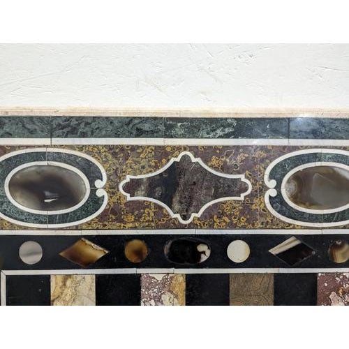 Marble Marquetry Chess Board For Sale - Image 3 of 6