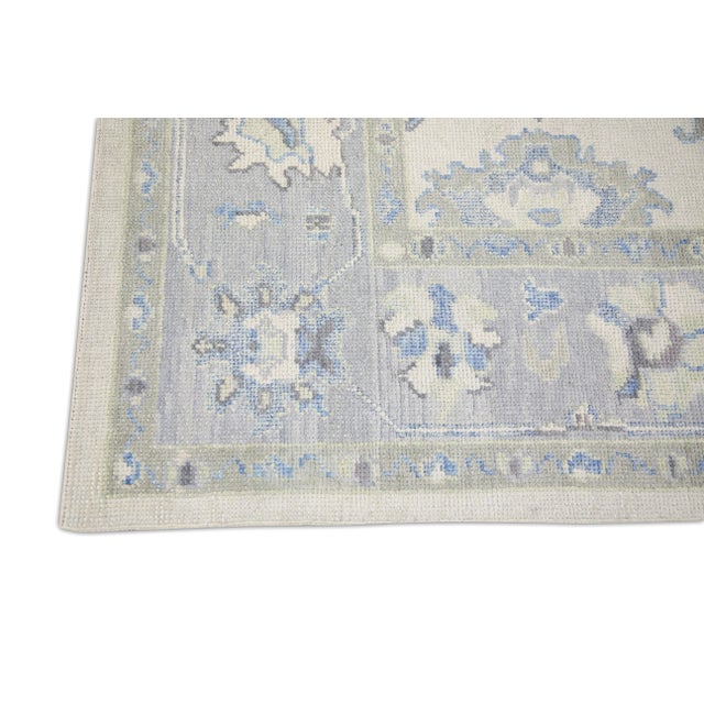 Handmade Modern Turkish Oushak Rug 4'10" X 7' For Sale - Image 4 of 7