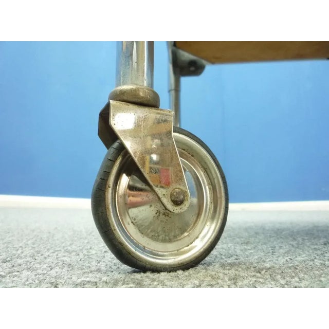 Bauhaus Model B 178 Bar Trolley by Anton Lorenz for Thonet, 1930s For Sale - Image 11 of 12