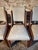 Mid-Century French Walnut Dining Chairs in Light Taupe Upholstery, 1950s, Set of 5 For Sale - Image 9 of 18