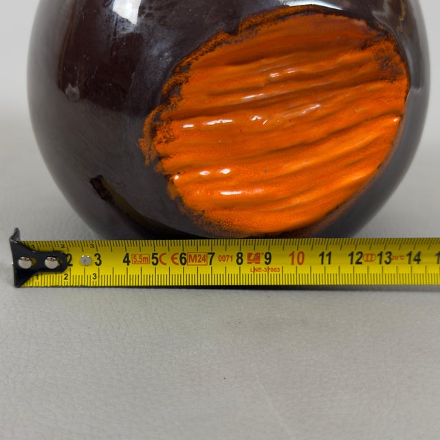 Space Age Ceramic Vase by Ignoto for Artigianato Italiano, 1970s For Sale - Image 10 of 12