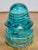 This is a gorgeous aqua or teal vintage glass Hemingray 19 insulator. Has a small chip on the inside as pictured. Tons of...