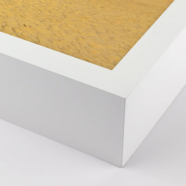 Meditiation: Dune Horizon by Davis Cohen Art Contemporary Photograph in White Frame Overall Size: 40x27 Frame Color: White