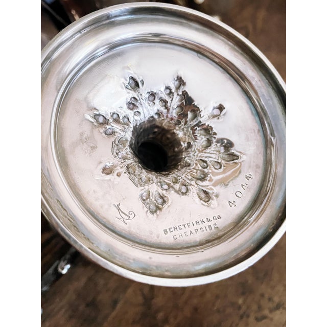 1898 Silver Plated English Football Trophy For Sale - Image 9 of 9