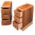 Wood Art Deco Bedside Cabinets, 1930s, Set of 2 For Sale - Image 7 of 12