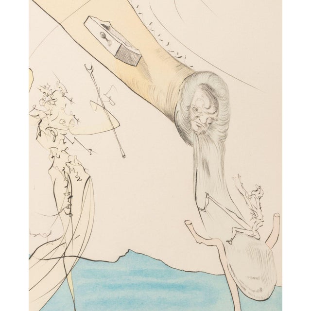 Salvador Dali "Freud a Tete D'Escargot" Etching For Sale In New York - Image 6 of 10