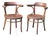 Pair of Antique Thonet-Style Bentwood Armchairs For Sale
