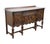 Bernhardt Bernhardt Furniture Solid Walnut Gothic Jacobean Style 60" Sideboard Buffet 225-105 For Sale - Image 4 of 15