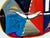 Bold abstract expressionist painting by Les (Leslie Luverne) Anderson (American, 1928-2009). Oil on masonite. Titled "For...