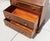 Vintage Georgian Revival Flame Mahogany Secretary Desk Bookcase With Glass Doors, Circa 1940s–1950s For Sale - Image 13 of 18