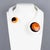 2010s Binglaba Italy Modern Space Age Acrylic Necklace with Murano Art Glass Cabochon For Sale - Image 5 of 15