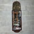 Brown Antique Mirror with English Royal Coat of Arms, 1900s For Sale - Image 8 of 11