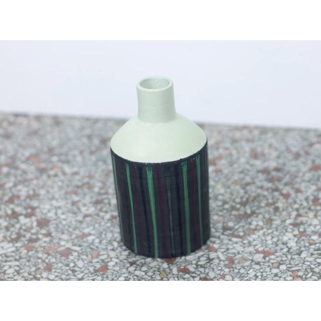 Small Ceramic Vase by Ettore Sottsass for Bitossi For Sale - Image 11 of 13
