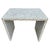2010s Andrianna Shamaris Bamboo and White Resin Console or Desk For Sale - Image 5 of 18