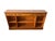 Vintage English Yew Wood Low Bookcase or Sideboard For Sale - Image 4 of 7