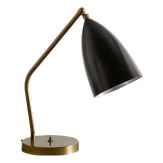 Early Swedish Mid-Century Grasshopper Table Desk Lamp by Greta Magnusson-Grossman, 1950s For Sale