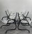 Metal Vintage Garden Armchairs, 1980s, Set of 4 For Sale - Image 7 of 14