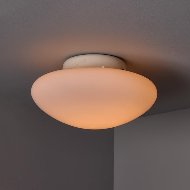 Metal 1971 Sergio Mazza 'Magnolia' Ceiling Lamp for Quattrifolio For Sale - Image 7 of 17