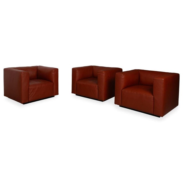 Leather Chairs from Walter Knoll, Set of 3 For Sale - Image 15 of 15