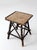 Antique Adirondack Twig Table With Floral Cloth Top For Sale - Image 11 of 13