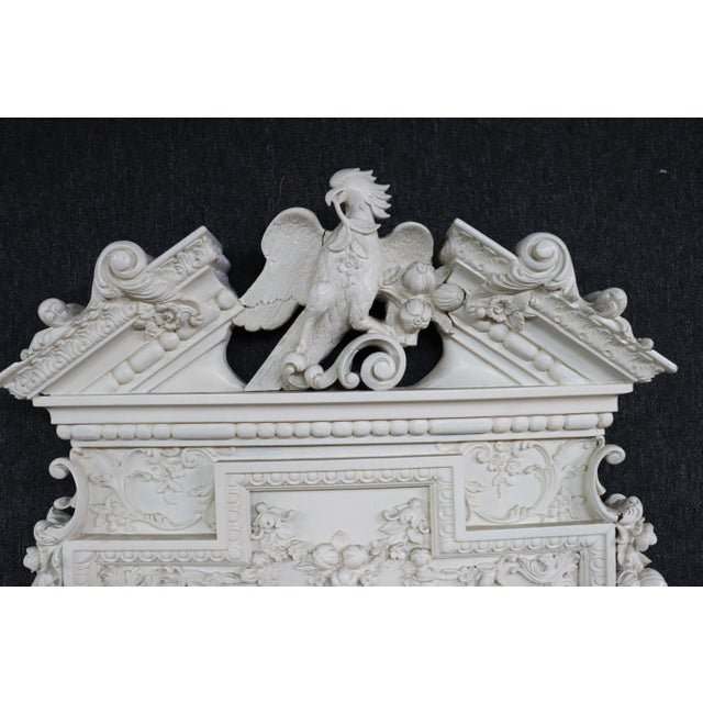 White Rj Horner Style Mirror For Sale - Image 8 of 10