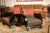 Art Deco 1920s Pair of Hand-Painted Chinoiserie Armchairs For Sale - Image 3 of 7
