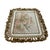 A beautifully detailed silk tapestry cushion cover featuring a delicate floral composition with a graceful bird in flight....