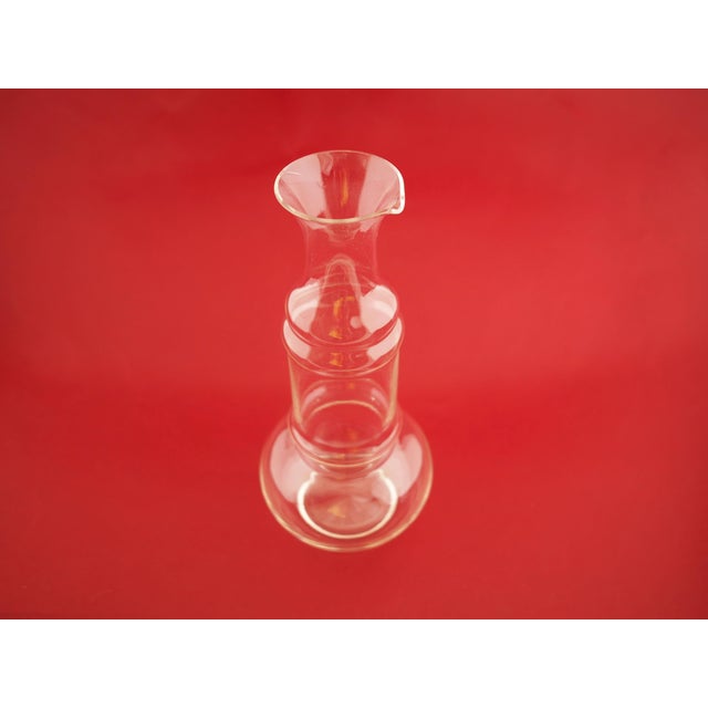 Danish Glass Carafe, 1970s For Sale - Image 3 of 7