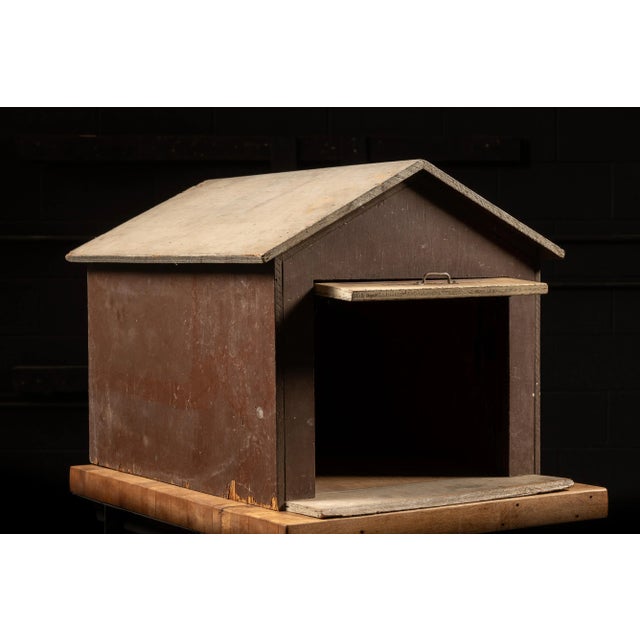 Wood 1950s Garage Door Hardware Salesman Sample Model For Sale - Image 7 of 10