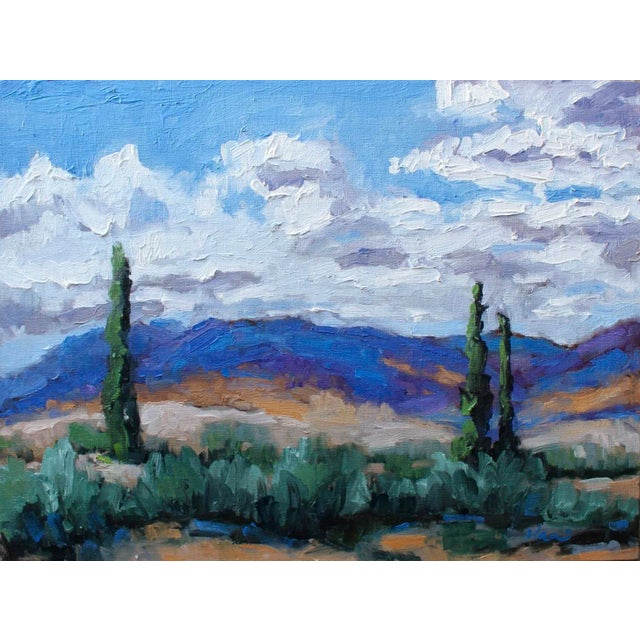 Southwest / Southwestern Cloudscape Oil Painting For Sale