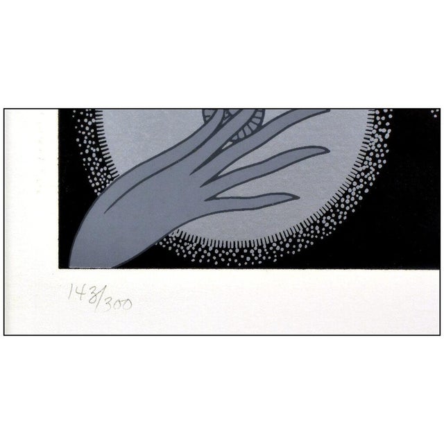 Erté 1980s Summer Snow, Erté For Sale - Image 4 of 5