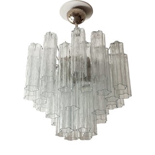 Tronchi Chandelier in Murano Glass For Sale