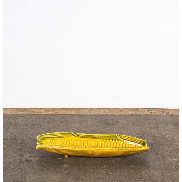 Ceramic Corn Plates, 1950s, Set of 4 For Sale - Image 4 of 13