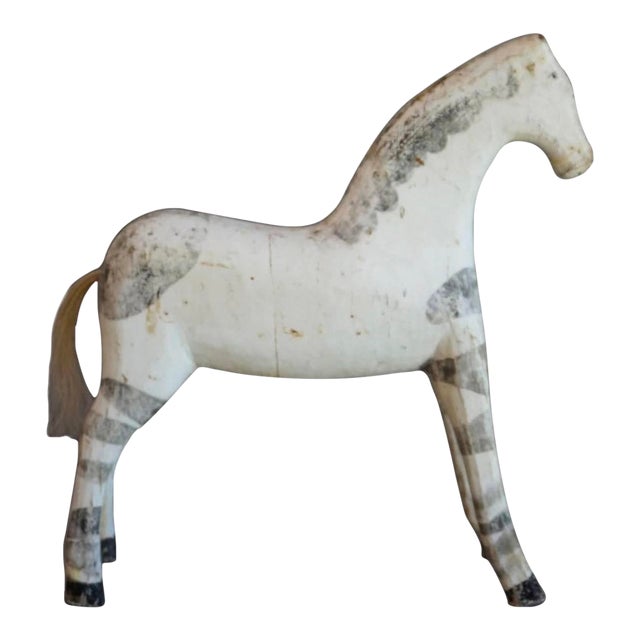 19th Century Swedish Painted Horse For Sale