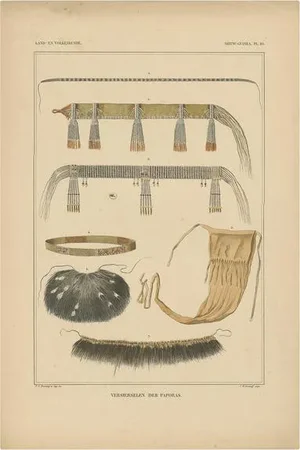 Temminck, Decorations New Guinea, 1840, Paper