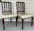 Antique 18th Century George III Neoclassical Mahogany Side Chairs - a Pair For Sale - Image 11 of 11