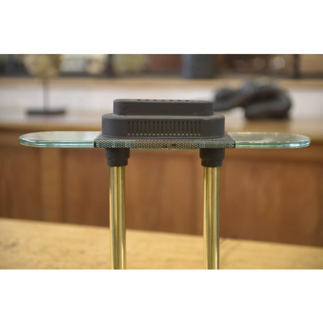 Vintage Desk Lamp by Robert Sonneman, 1980s, in Very Good conditions. Designed 1980 to 1989 I have official proof of...
