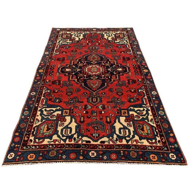 Size: 6'3'' x 3'10'' Age: 30 Years SKU: 745 Ger-5 Material: 100% Wool Experience the timeless beauty of this authentic...