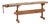 Rustic 20th Century Narrow Workbench Console Table For Sale