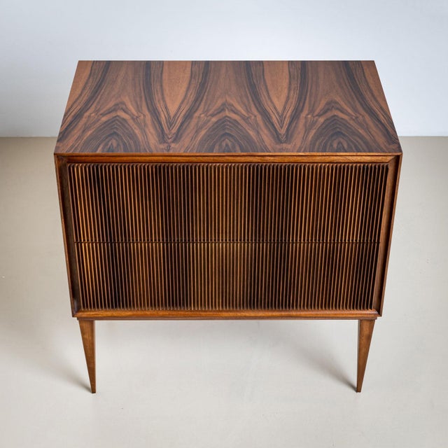 The ‘Midtown’ chests of drawers in a minimalistic version, designed by Karl Kemp Antiques. The chest is crafted from high-...