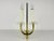 Mid-Century Modern 1960s Brass and Glass Sconces, Germany - A Pair For Sale - Image 3 of 10