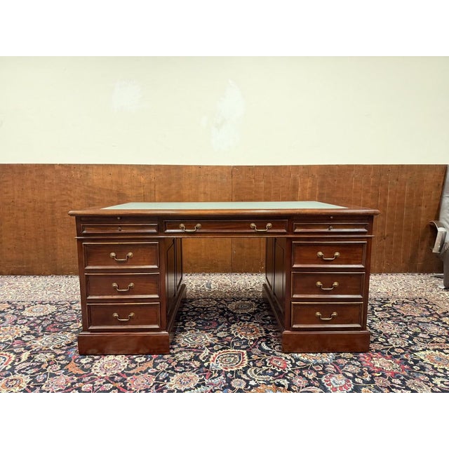 About this Classic English Desk Classic and Elegant | Antique desks in English, Classic and Chesterfield style. This...