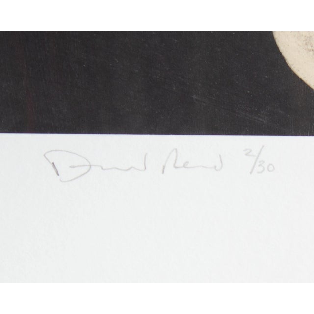 2001 “Untitled #3 (Lp42)” Aquatint With Chine Colle Print by David Reed For Sale In Indianapolis - Image 6 of 9