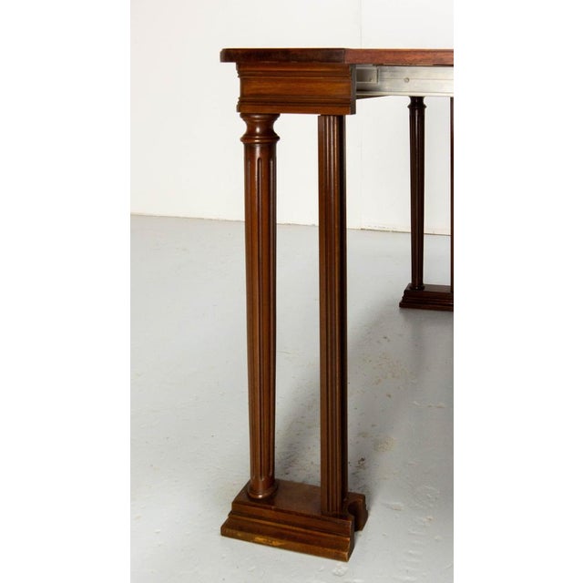 1960s French Extendable Dining Table, 1960 For Sale - Image 5 of 18