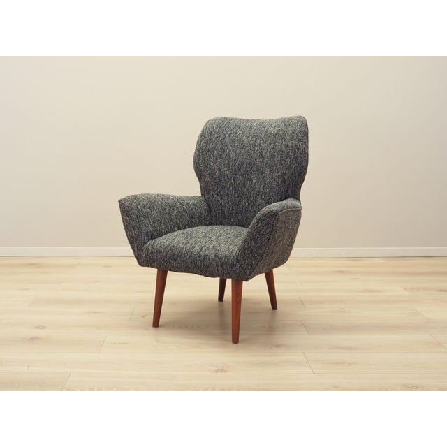 1970s Italian Grey Armchair, 1970s For Sale - Image 5 of 13