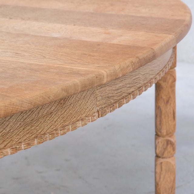 Mid-Century French Oak Bar Cabinet by Guillerme Et Chambron, in Good conditions. Designed 1960 to 1969 This piece is...