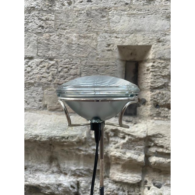 Metal Toio Floor Lamp by Achille Castiglioni For Sale - Image 7 of 8