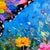 Contemporary Becoming, Animal, Butterfly Painting by Madoti Oluwadamilare (2026), Acrylic on Canvas For Sale - Image 3 of 5