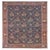 Early 20th Century Navy Oversize Square Persian Mahal Traditional Wool Oriental Rug For Sale - Image 15 of 18